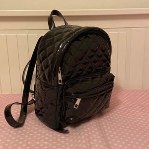 Small black backpack